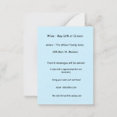 Carte De Correspondance Bikini Dachshund Pool (Dos)