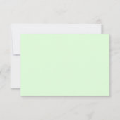 Carte De Correspondance Blank All Occasion Green Bordered (Dos)
