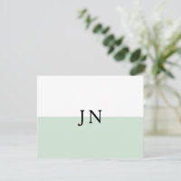 Bloc de couleur blanc de Monogram Joli Green Paste