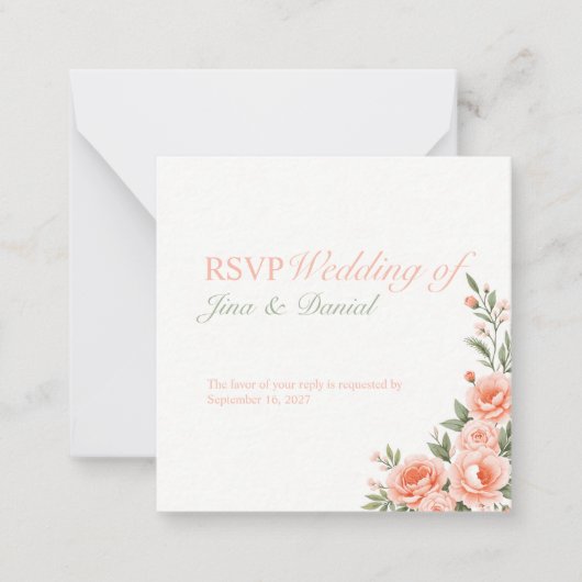 Carte De Correspondance Bloom du coucher du soleil (Devant)