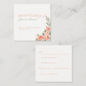 Carte De Correspondance Bloom du coucher du soleil (Devant / Derrière)