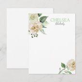 Carte De Correspondance Blooms du Sud (Devant / Derrière)