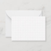 Carte De Correspondance Blue Howdy Houndstooth Texas (Dos)