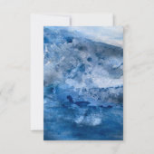 Carte De Correspondance Blue Wave Card (Devant)