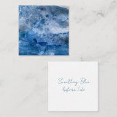 Carte De Correspondance Blue Wave Card (Devant / Derrière)
