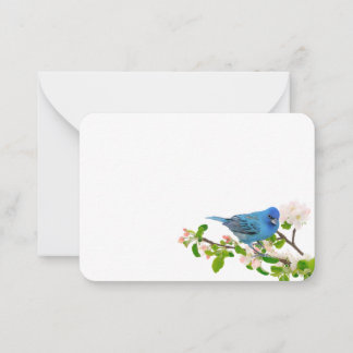 Carte De Correspondance Bluebird sur Apple Branch