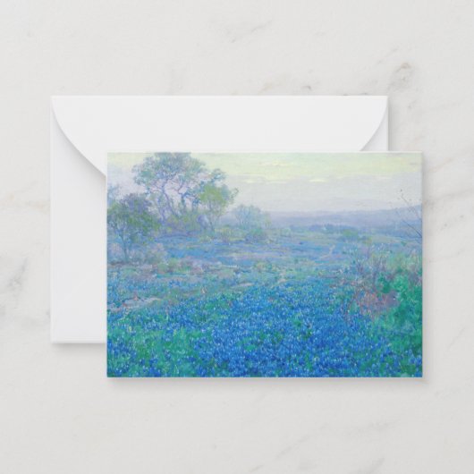 Carte De Correspondance Bluebonnets près de San Antonio, Texas par Onderdo (Devant)