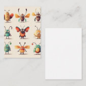 Carte De Correspondance bogue, créature, insecte, bogues étranges (Devant / Derrière)
