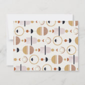 Carte De Correspondance Boho Celestial Terracotta Papeterie personnalisée (Dos)