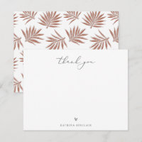 Boho Chic Palm Merci feuille