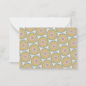 Carte De Correspondance Boho Retro Pastel Floral Boîtier Cadeau Personnali (Dos)