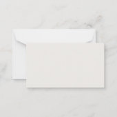 Carte De Correspondance Boho Terracotta Floral Display Douche (Dos)