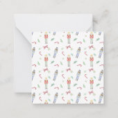 Carte De Correspondance Boîtier cadeau de noix d'aquarelle (Dos)