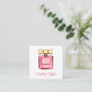 Carte De Correspondance Boîtier cadeau Parfum Design Watercolor