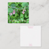 Carte De Correspondance Bon Printemps ! (Devant / Derrière)