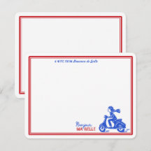Bonjour Ma Belle Scooter Personnalisé Français