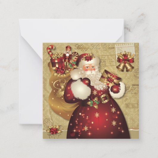 Carte De Correspondance Bonne Année (Devant)
