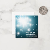 Carte De Correspondance Bonne Année (Devant/Arrière en situation)