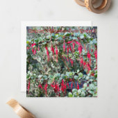 Carte De Correspondance Bonne année chinoise ! (Devant/Arrière en situation)