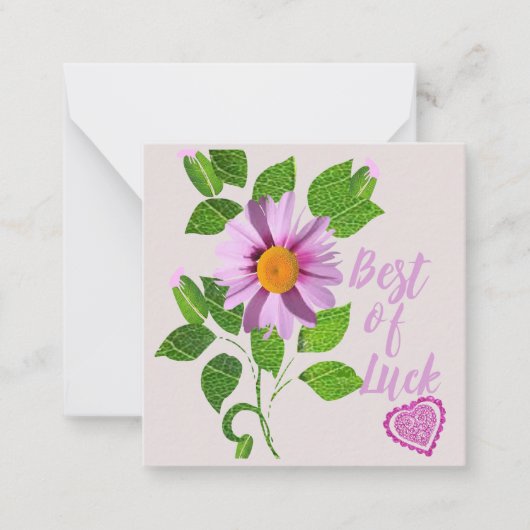 Carte De Correspondance Bonne Chance (Devant)