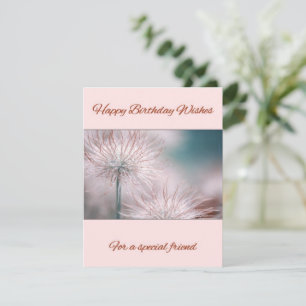 Carte De Correspondance Bonne fête d'anniversaire