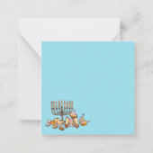 Carte De Correspondance Bonne Hanoukka (Dos)