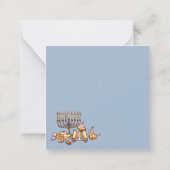 Carte De Correspondance Bonne Hanoukka (Dos)