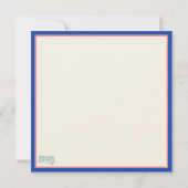 Carte De Correspondance Bonne Pâques Whimsical Floral Inspirivity (Dos)