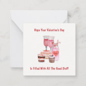 Carte De Correspondance Bonne Saint-Galentin mignonne fille Valentines (Devant)