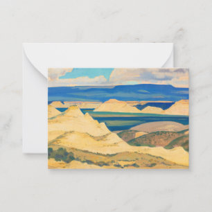 Carte De Correspondance Boulder Valley par Maynard Dixon