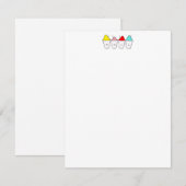 Carte De Correspondance Boules de neige de la Nouvelle-Orléans (Devant / Derrière)