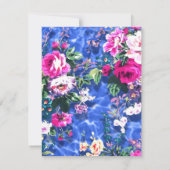 Carte De Correspondance Bouquets avec roses (Dos)