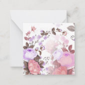 Carte De Correspondance Bouquets de Roses 5 (Devant)