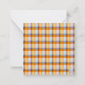 Carte De Correspondance Bow Garland de Noël Aquarelle (Dos)