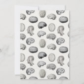 Carte De Correspondance Brain Anatomy Biology Illustrations Psychologist (Dos)