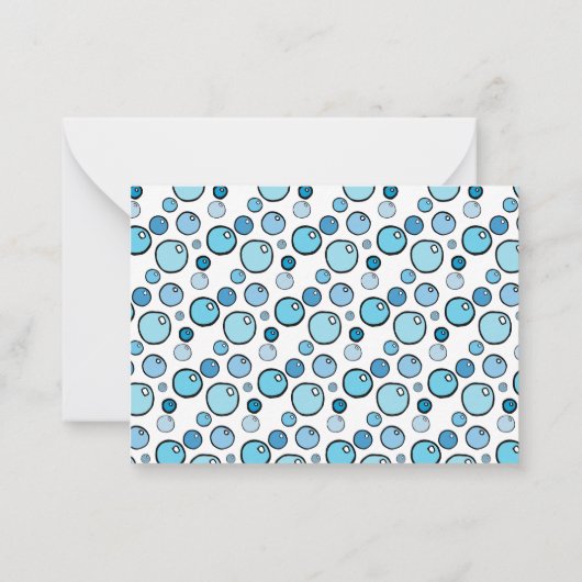 Carte De Correspondance Bubbles (Dos)