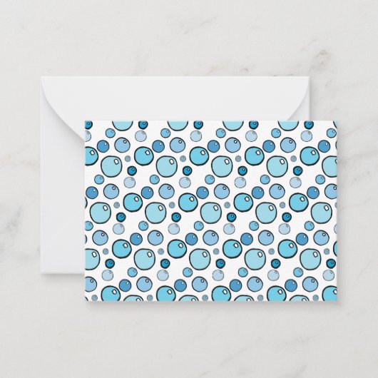 Carte De Correspondance Bubbles (Devant)