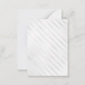 Carte De Correspondance Budget Blue Silver Balloon Parties scintillant 70e (Dos)