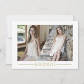 Carte De Correspondance Budget Diplômé 6e année Collage de photos Diplôme (Devant)