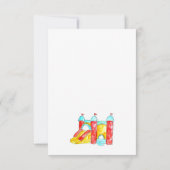 Carte De Correspondance Budget Rebondissons Trampoline Park Anniversaire (Dos)