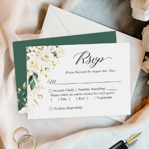 Carte De Correspondance Budget Small Wedding RSVP