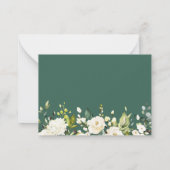 Carte De Correspondance Budget Small Wedding RSVP (Dos)