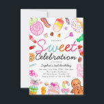 Carte De Correspondance Budget Sweet Celebration Kids Candyland Anniversai<br><div class="desc">Cute Sweet Celebration Candy Land Enfants Candyland Anniversaire Invitation</div>