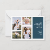 Carte De Correspondance budget Très beau temps noël multi photo (Devant)