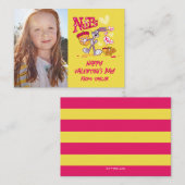 Carte De Correspondance BUGS BUNNY™ C'est Nuts Pour La Saint-Valentin ! (Devant / Derrière)