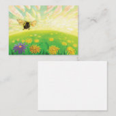 Carte De Correspondance Bumblebee sur l'Horizon (Devant / Derrière)