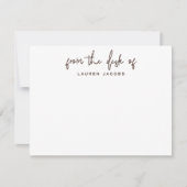 Carte De Correspondance Business Du Bureau De La Papeterie Brown Rustique (Devant)