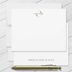 Carte De Correspondance Business Modern Logo Clean Minimal Company White N