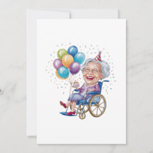 Carte De Correspondance Cadeau drôle d'anniversaire pour grand-mère pour t