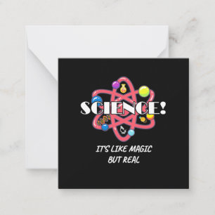 Carte De Correspondance Cadeau Scientifique La Chimie Science Est Comme